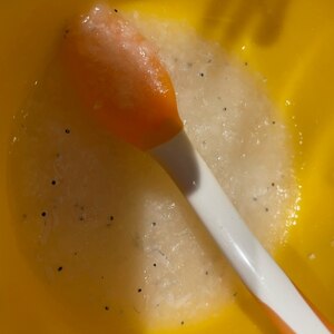 離乳食【中期】冷凍小松菜しらすがゆ～管理栄養士